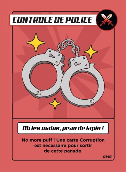 Carte Contrôle de Police